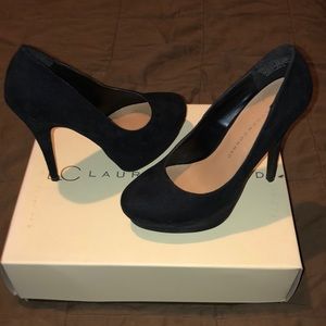 LC Black Platform Heels